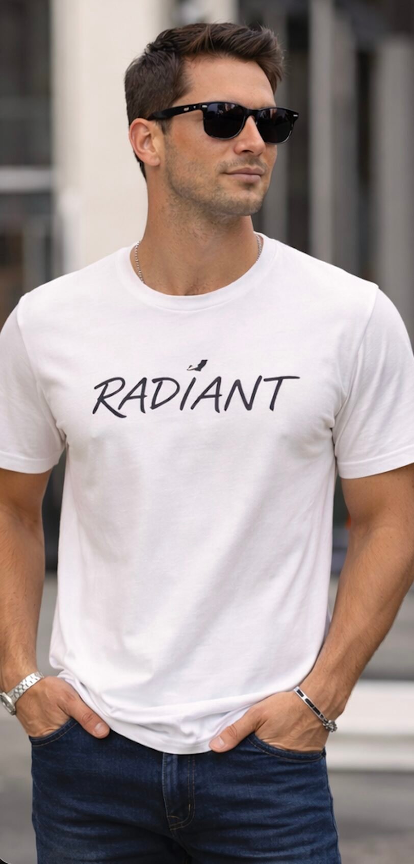 Radiant Signature White T-Shirt